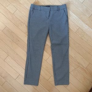Express houndstooth columnist ankle pants 6